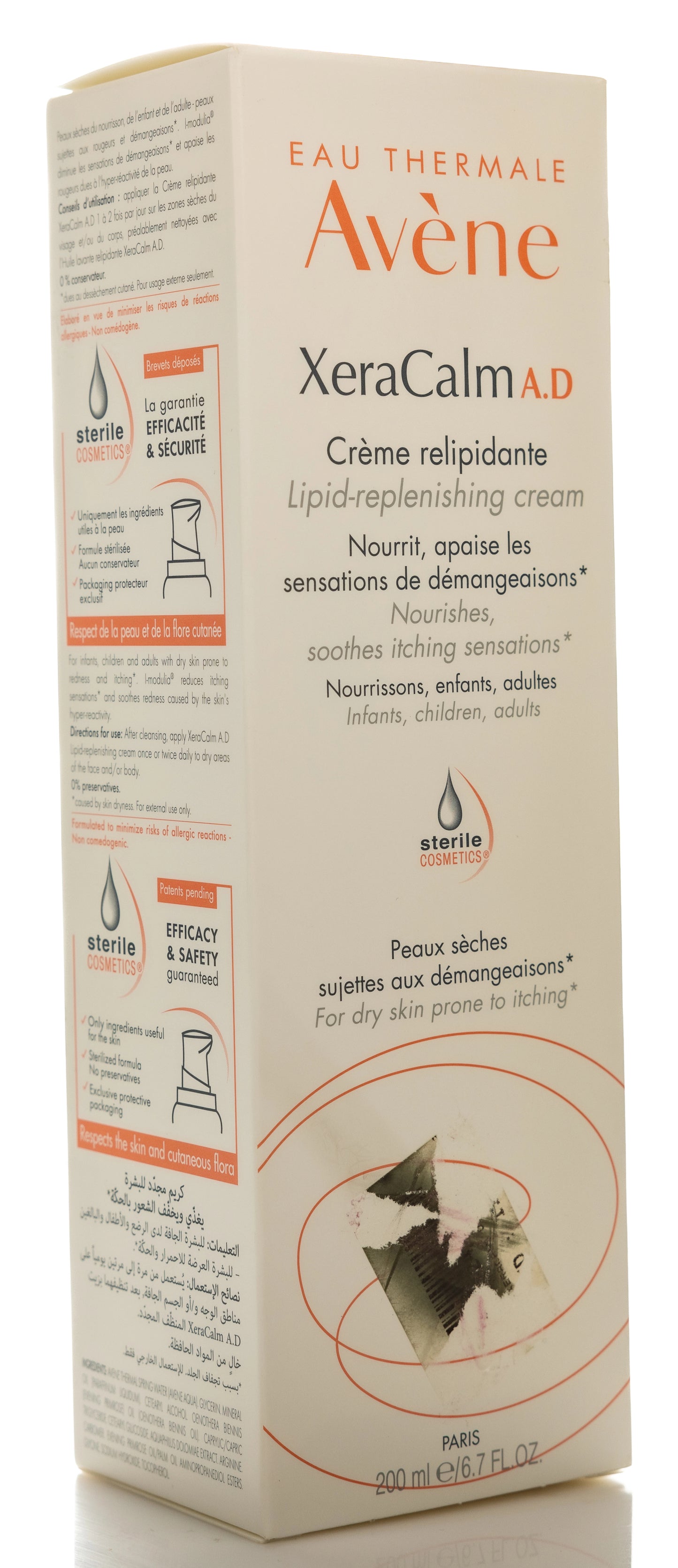 Avène XeraCalm A.D Lipid-Replenishing Cream 200 Ml