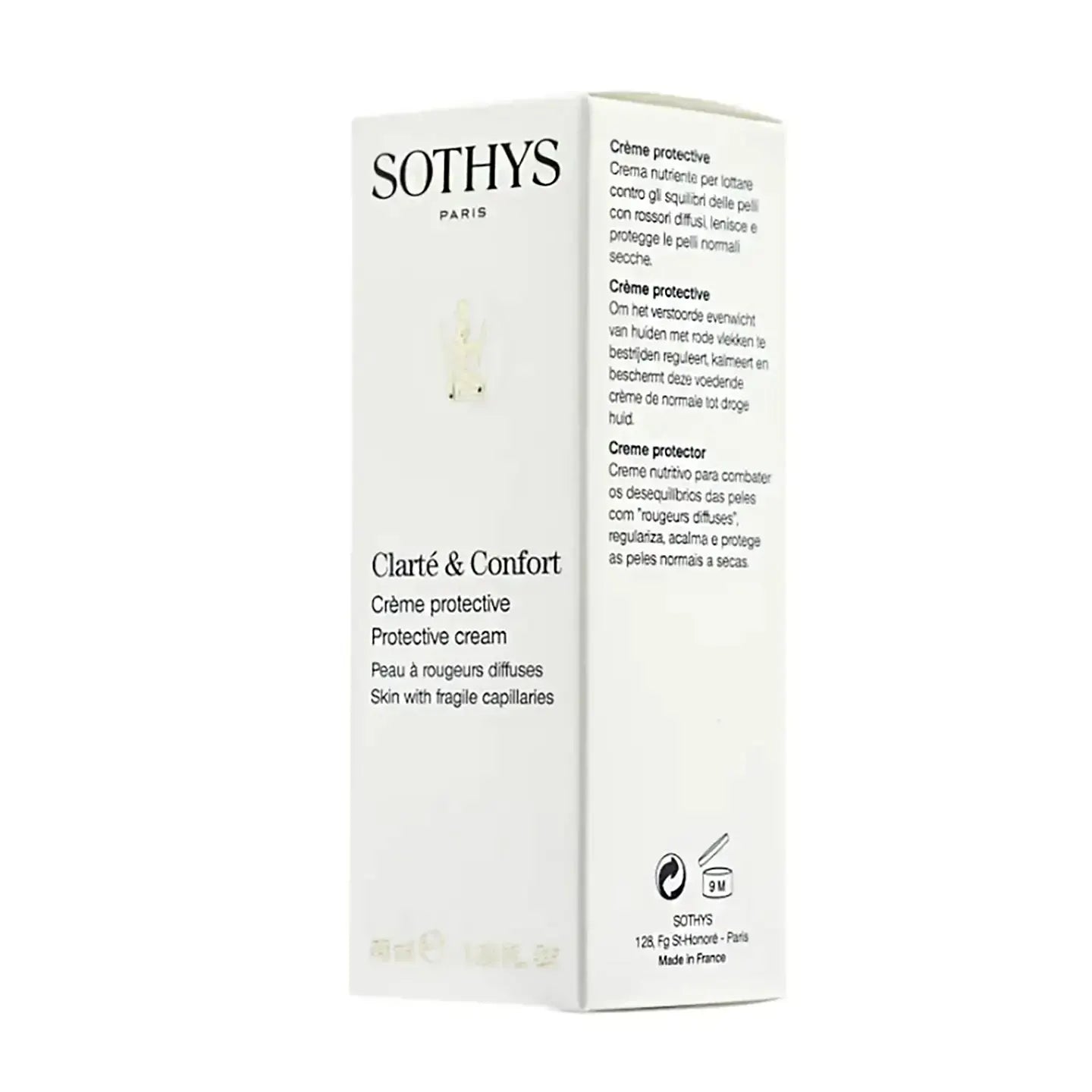 Sothys Clarté and Confort Protective Cream 50 ml