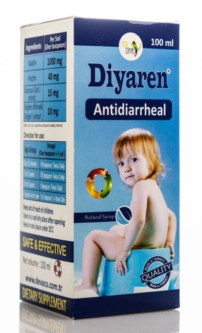 Diyaren Anti Diarrheal Syrups 100Ml