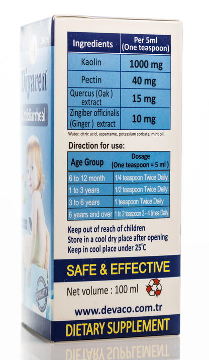Diyaren Anti Diarrheal Syrups 100Ml