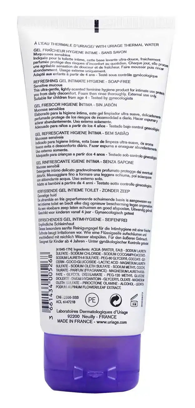 Uriage Gyn-PHY  Intimate Hygiene Gel200 ml