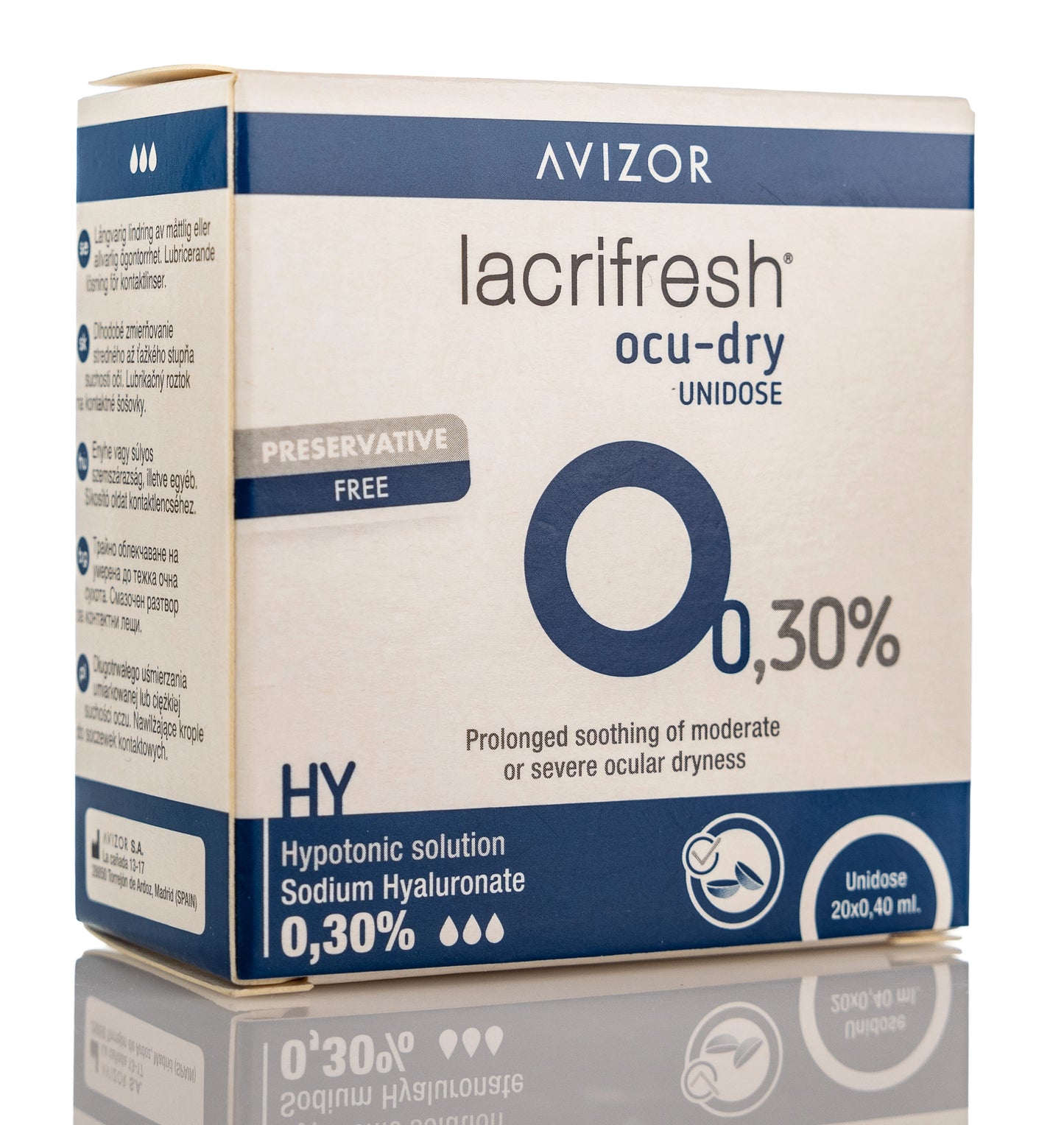 Avizor Lacrifresh 0.30% Ud 20 Pieces