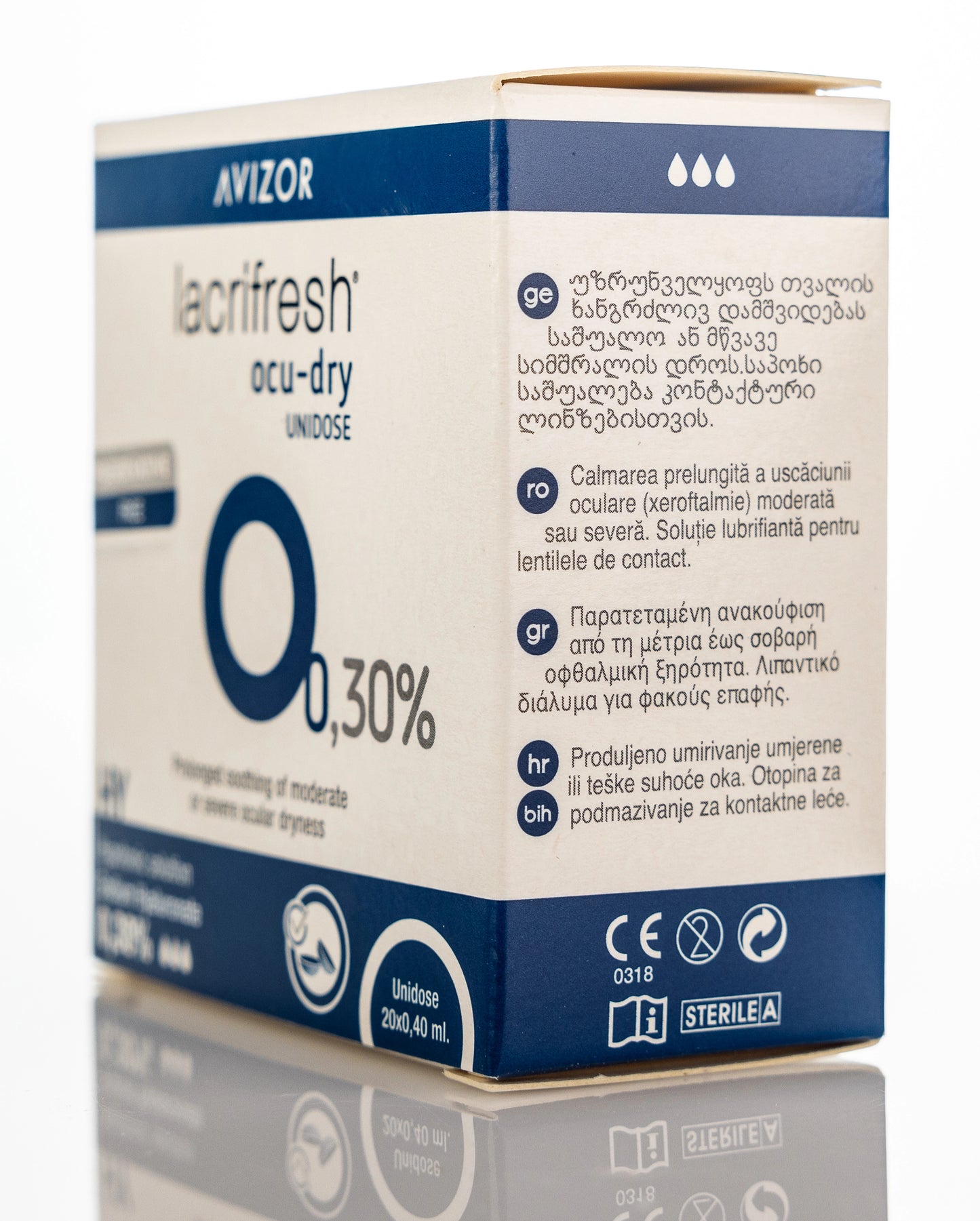 Avizor Lacrifresh 0.30% Ud 20 Pieces