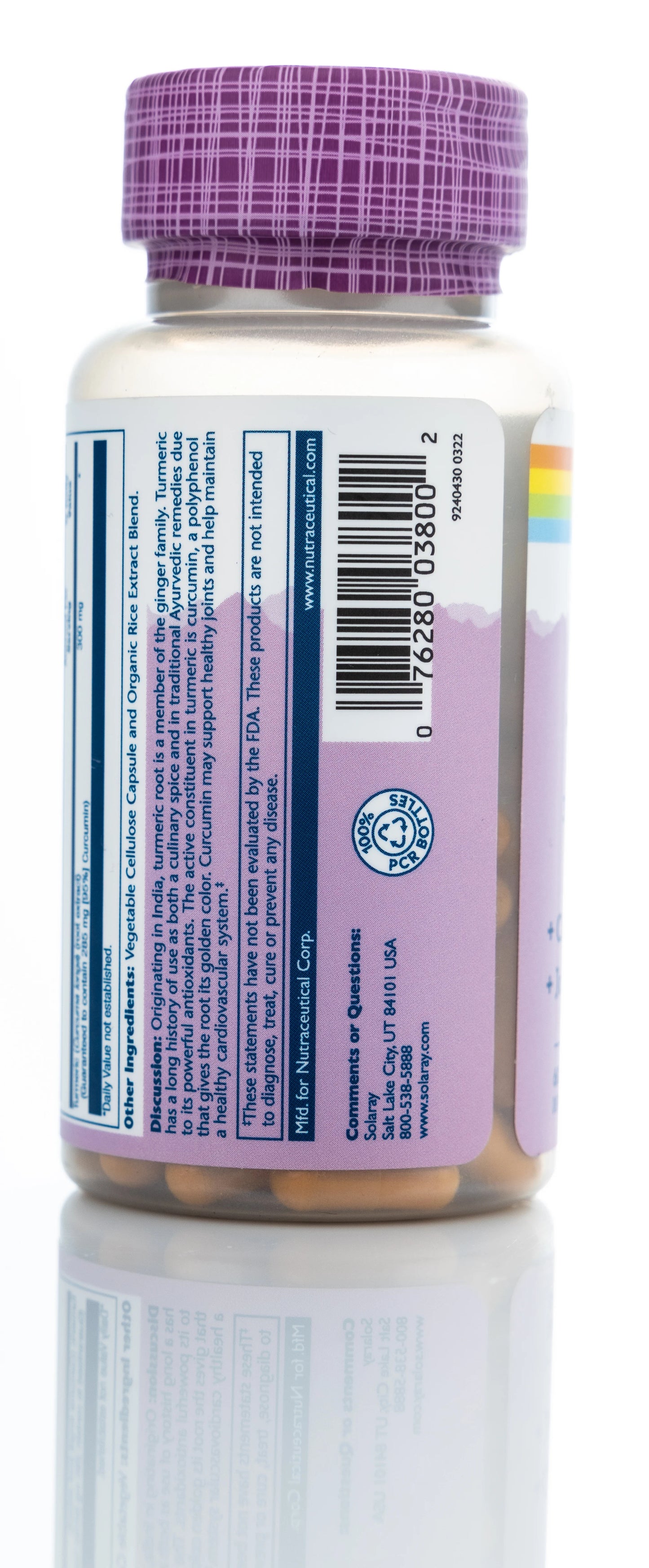 Solaray Turmeric 60 Capsules