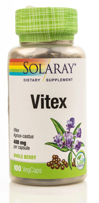 Solaray Vitex 400 mg 100 Capsules
