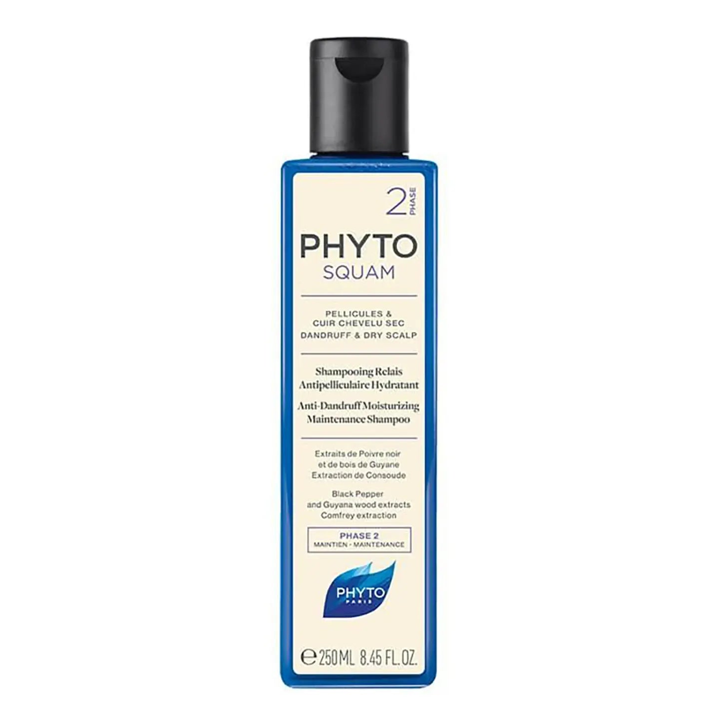 Phyto Squam Phase 2 Anti-Dandruff Purifying Maintenance Shampoo 250 Ml