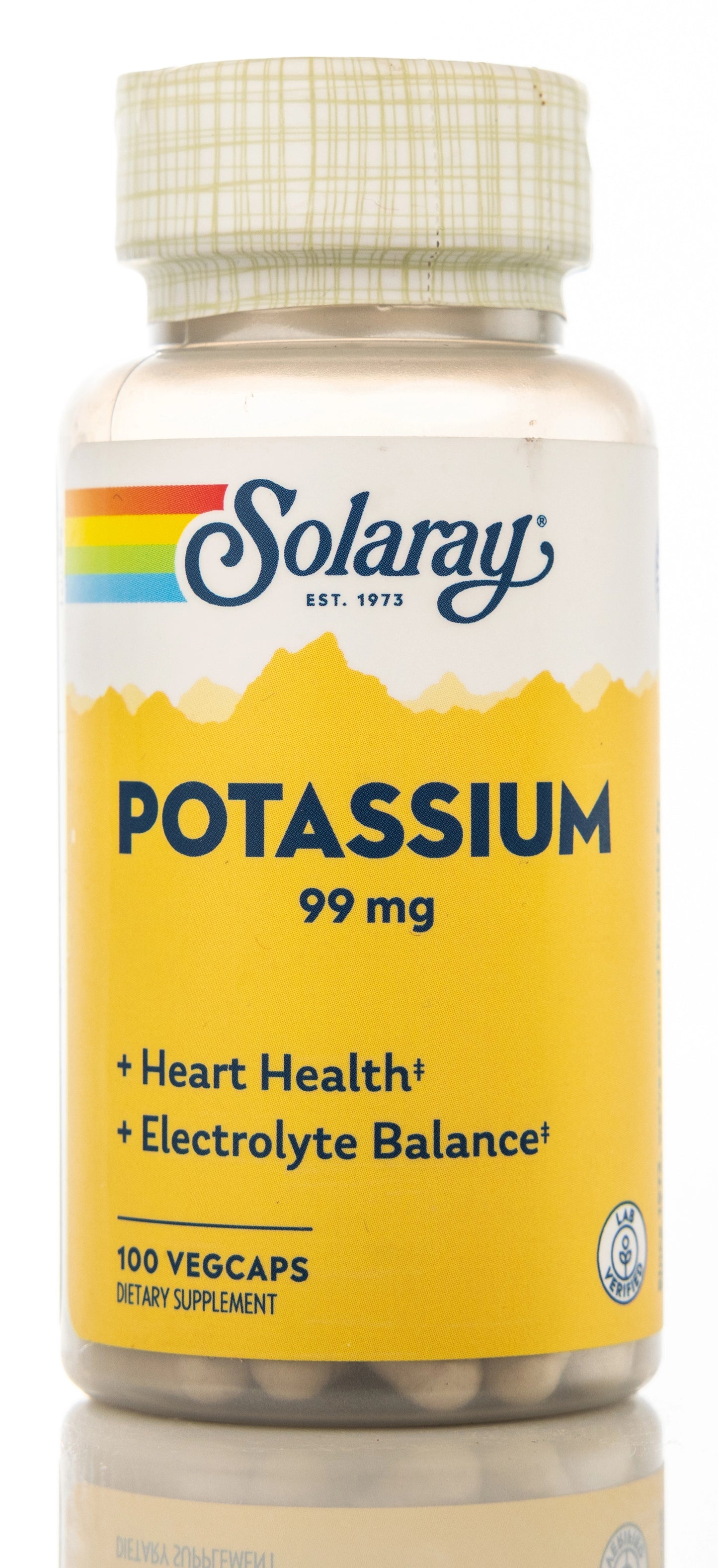 Solaray Potassium 99mg 100 Capsules