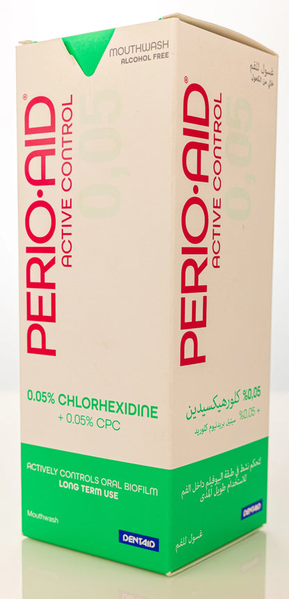 Dentaid Perio-Aid Active Control  0.05% Chlorohexidin Mouthwash 500 ml