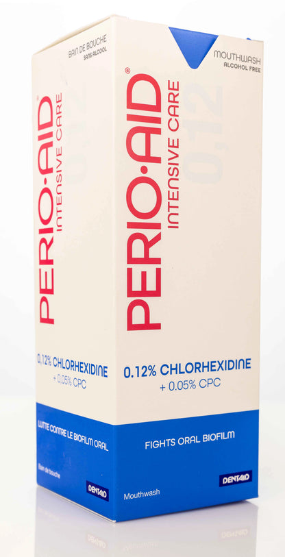 Dentaid Perio-Aid Intensive 0.12% Chlorohexidin Mouthwash 500 Ml