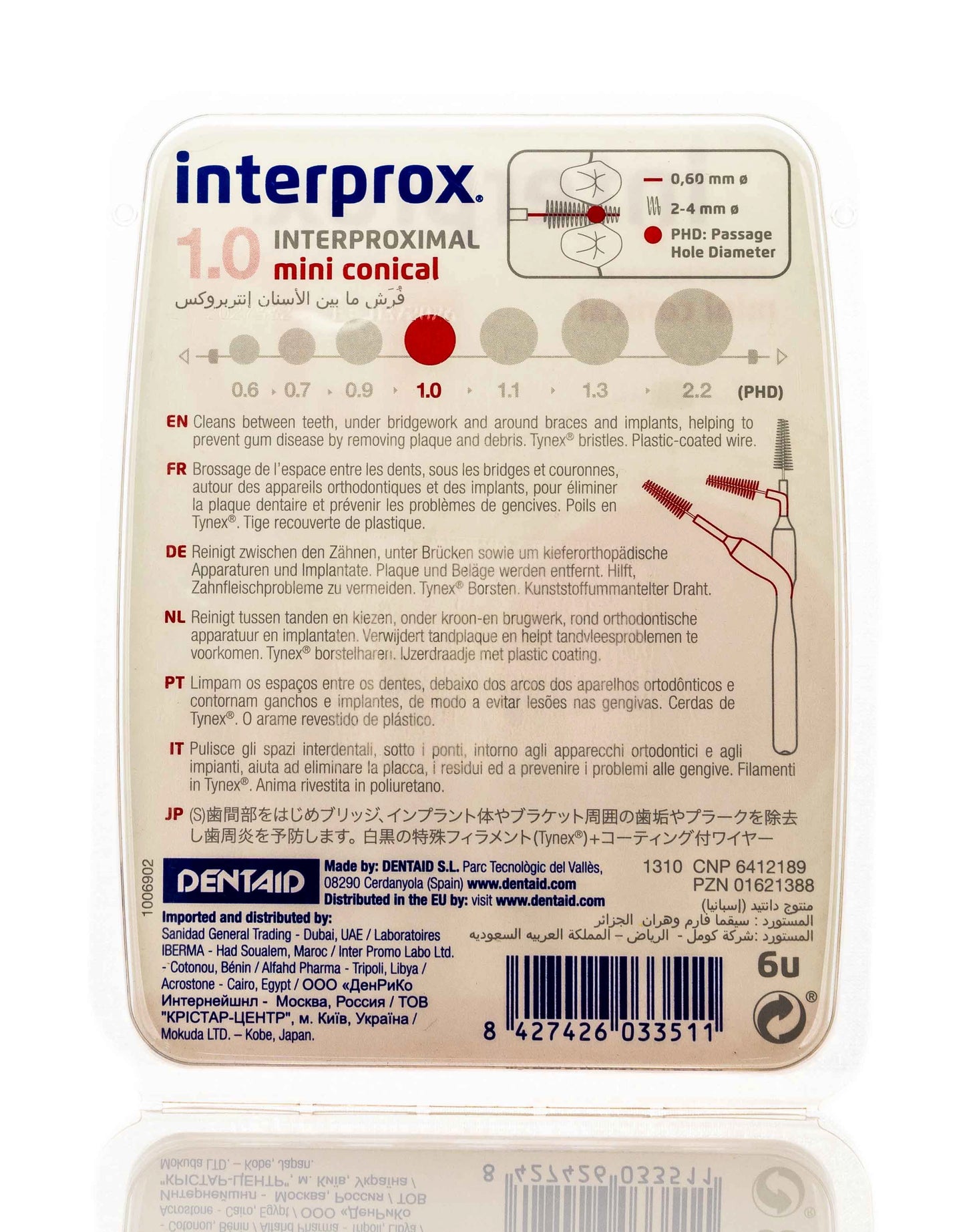 Dentaid Interprox Mini Conical 1 mm