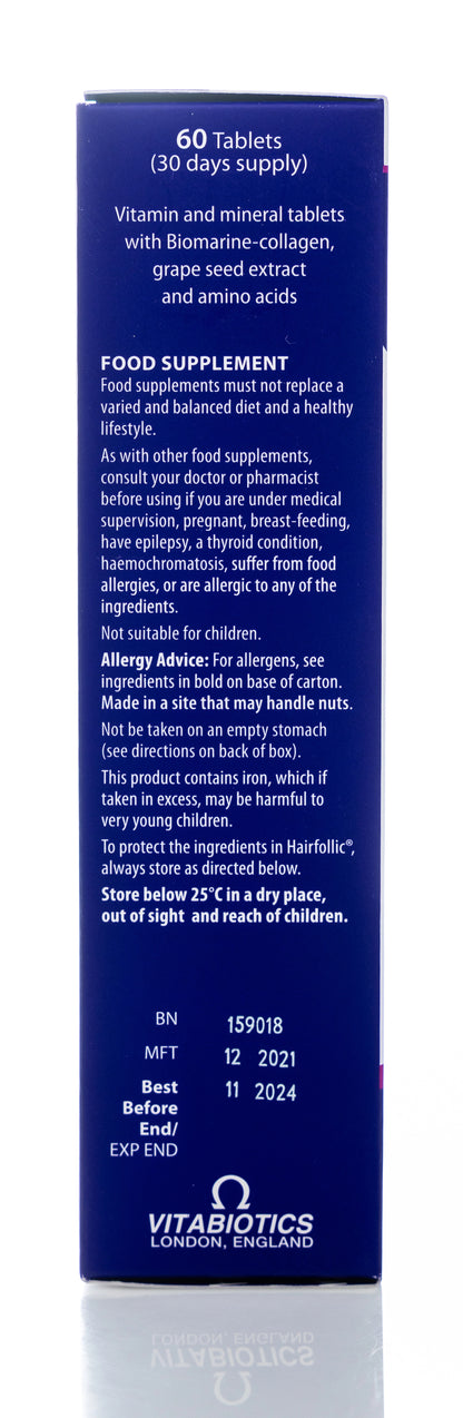 Vitabiotics Hair Follic Woman 60 Tablets