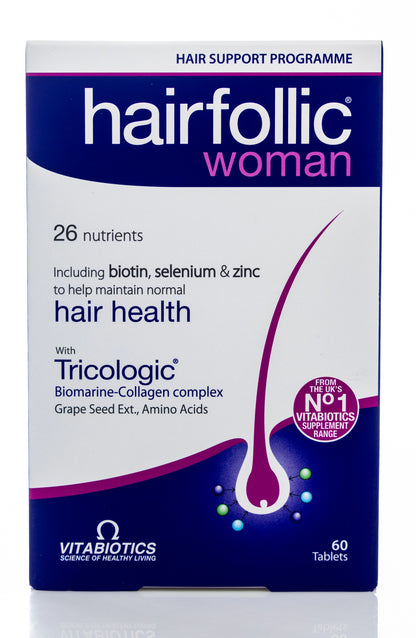 Vitabiotics Hair Follic Woman 60 Tablets