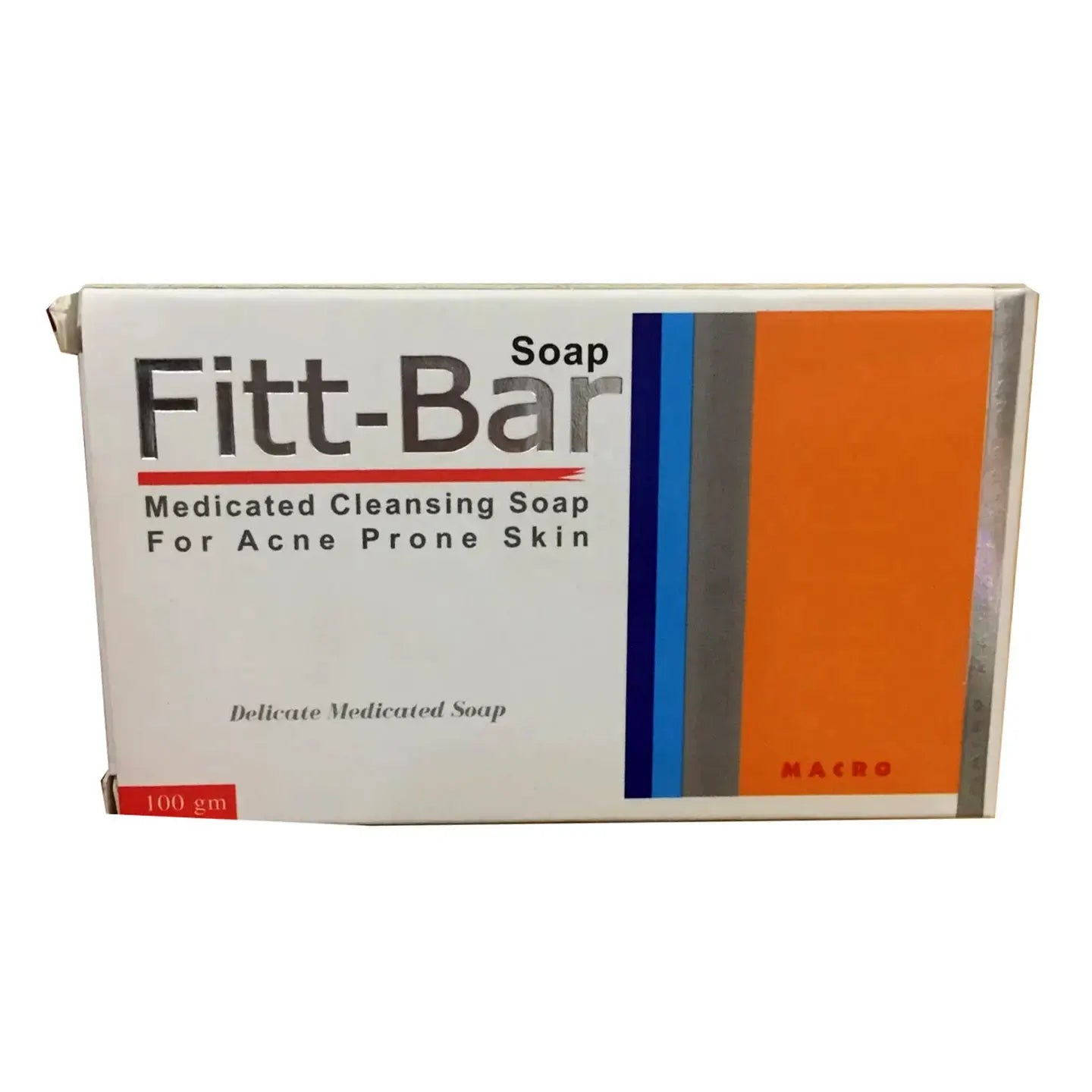 Fitt-Bar Medicated Cleansing Soap for Acne Prone Skin 100 Gm
