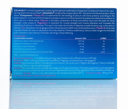 K2 CaMaZin 30 Tablet