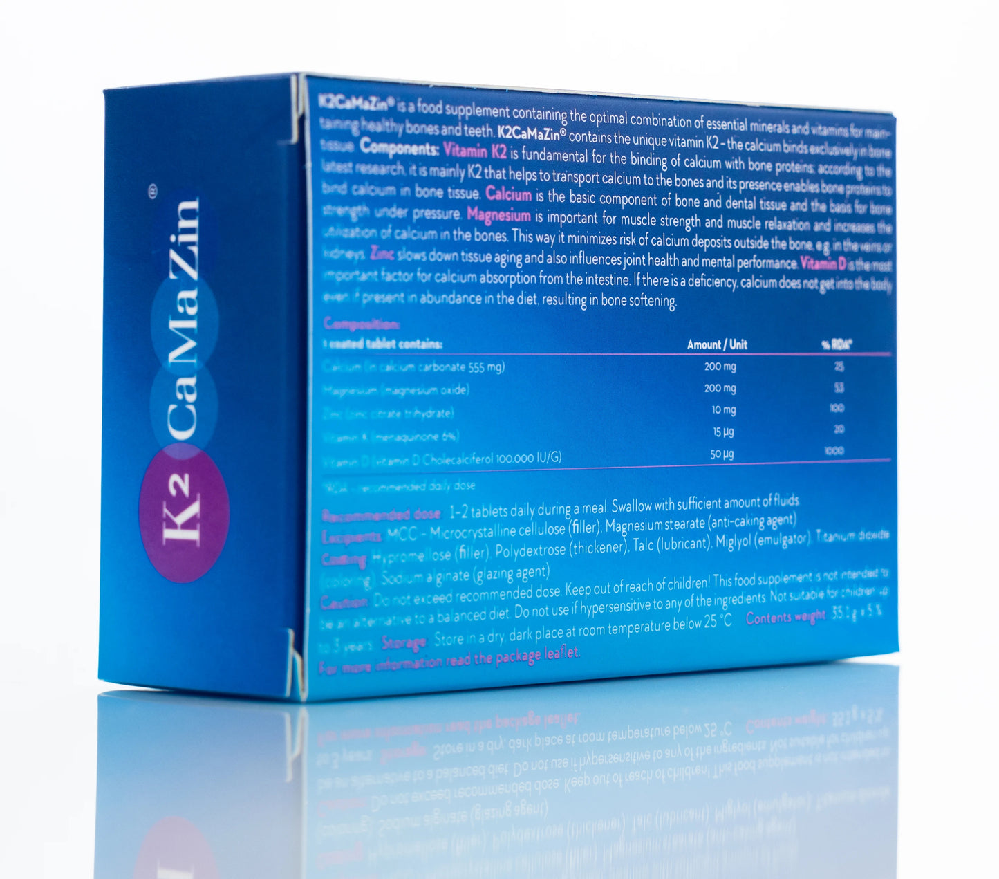 K2 CaMaZin 30 Tablet