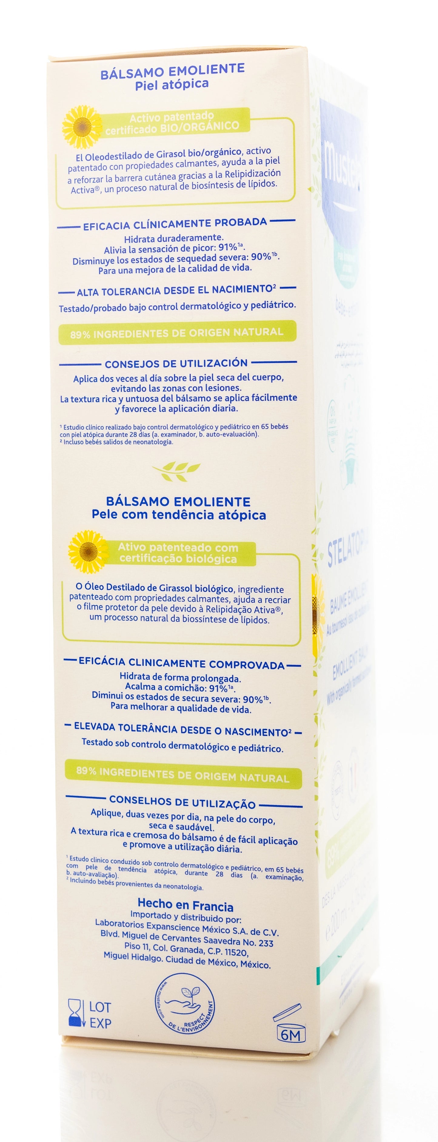 Mustela Stellatopia Emolient[Moisturizing] Balm 200 Ml