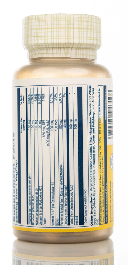 Solaray B-Complex 100mg 50 Capsules