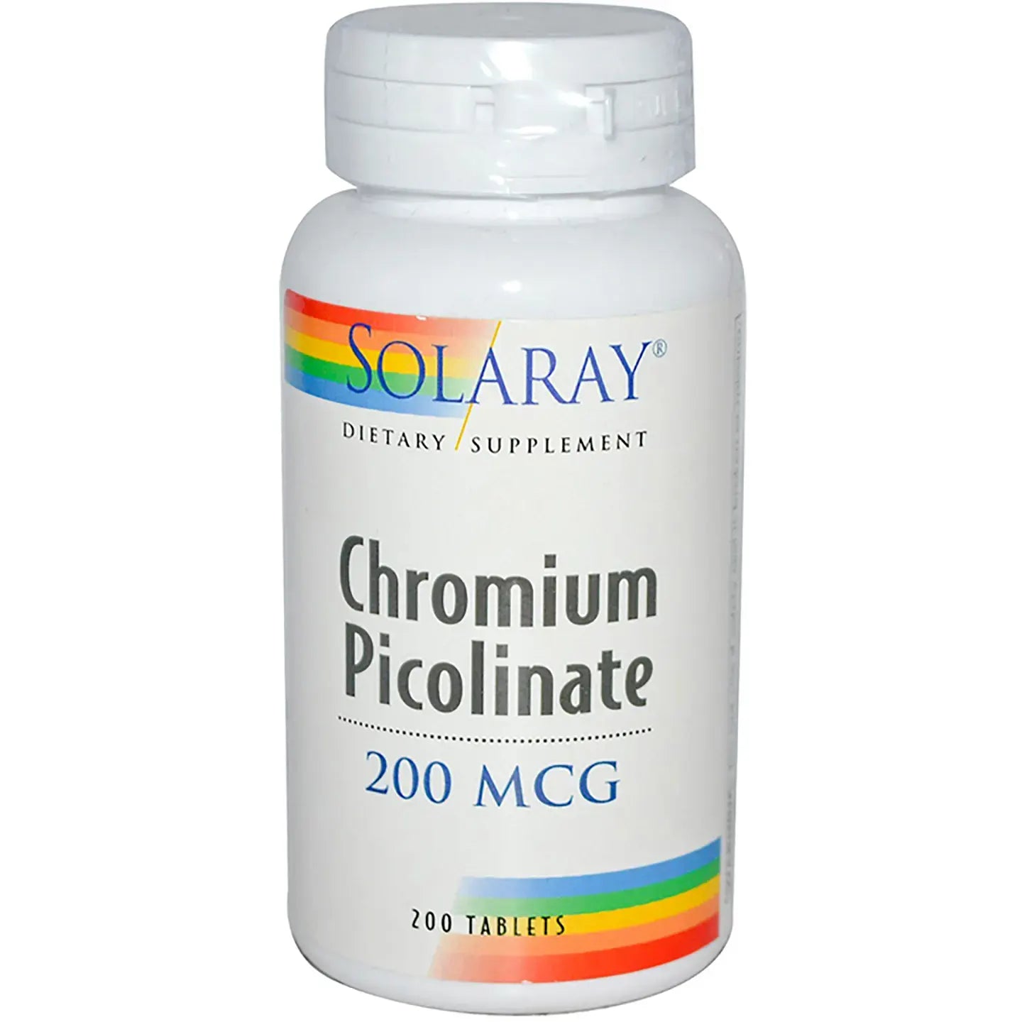 Solaray Chromium 200 mcg 200 Tablets