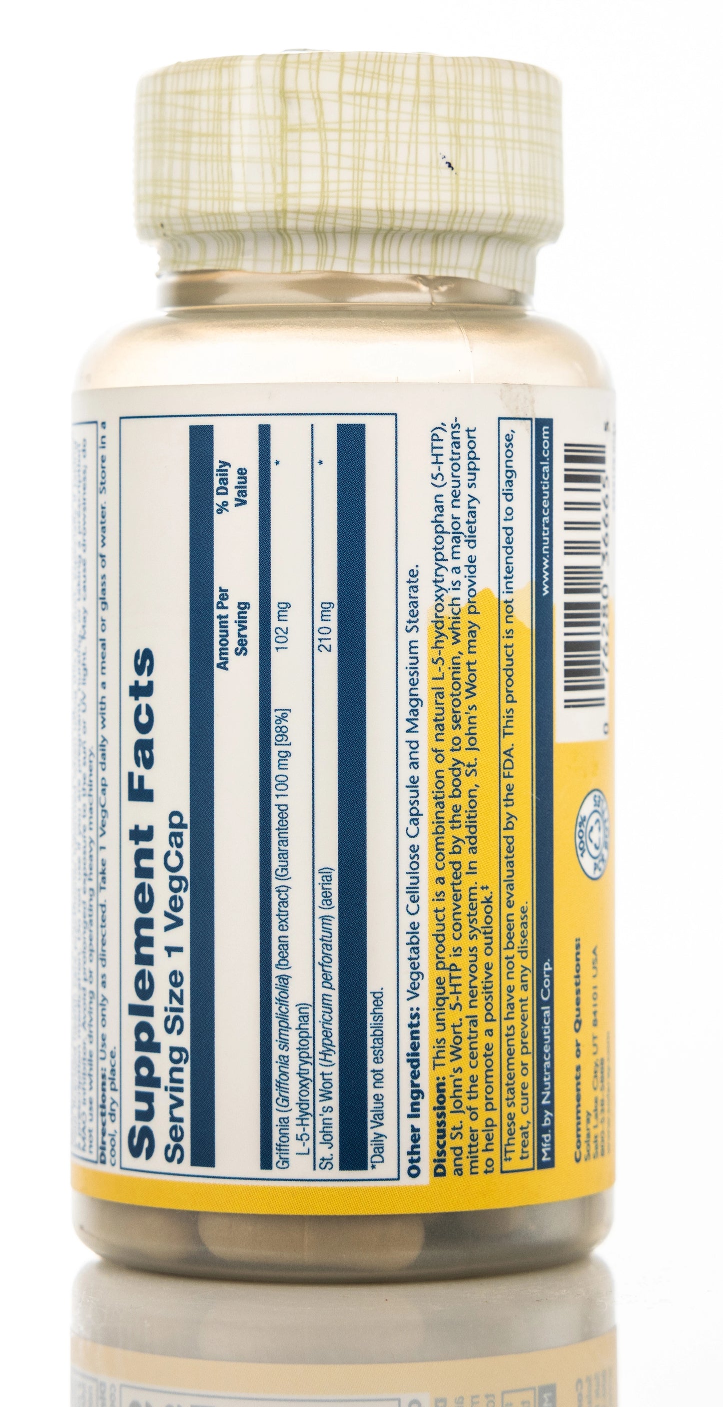 Solaray 5-HTP 30 Capsules