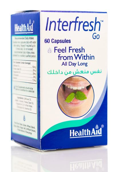 Health Aid Interfresh Go 60 Capsules