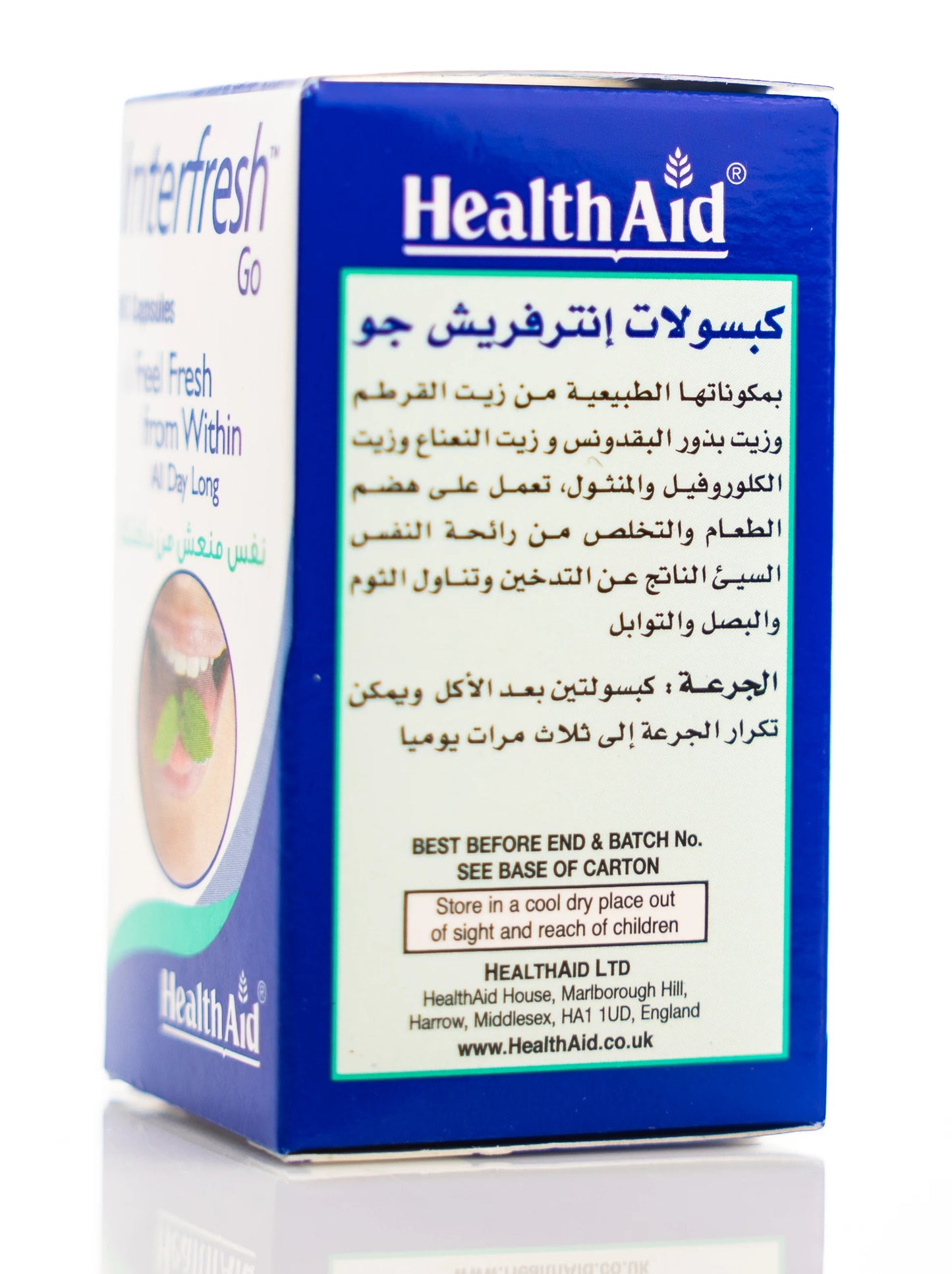 Health Aid Interfresh Go 60 Capsules