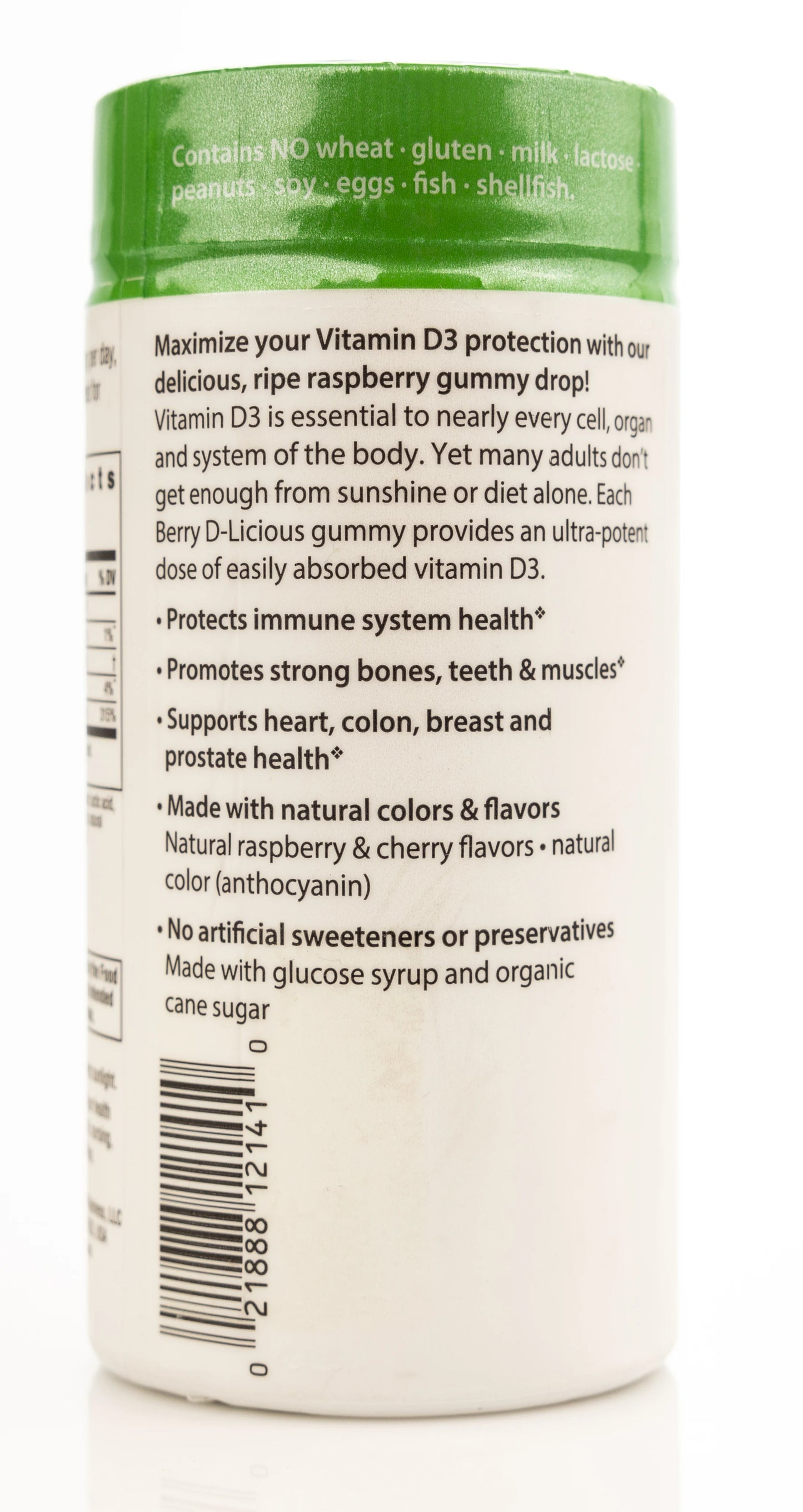 Rainbow Light Berry D-Licious Vitamin D3 2500IU 50 Gummies