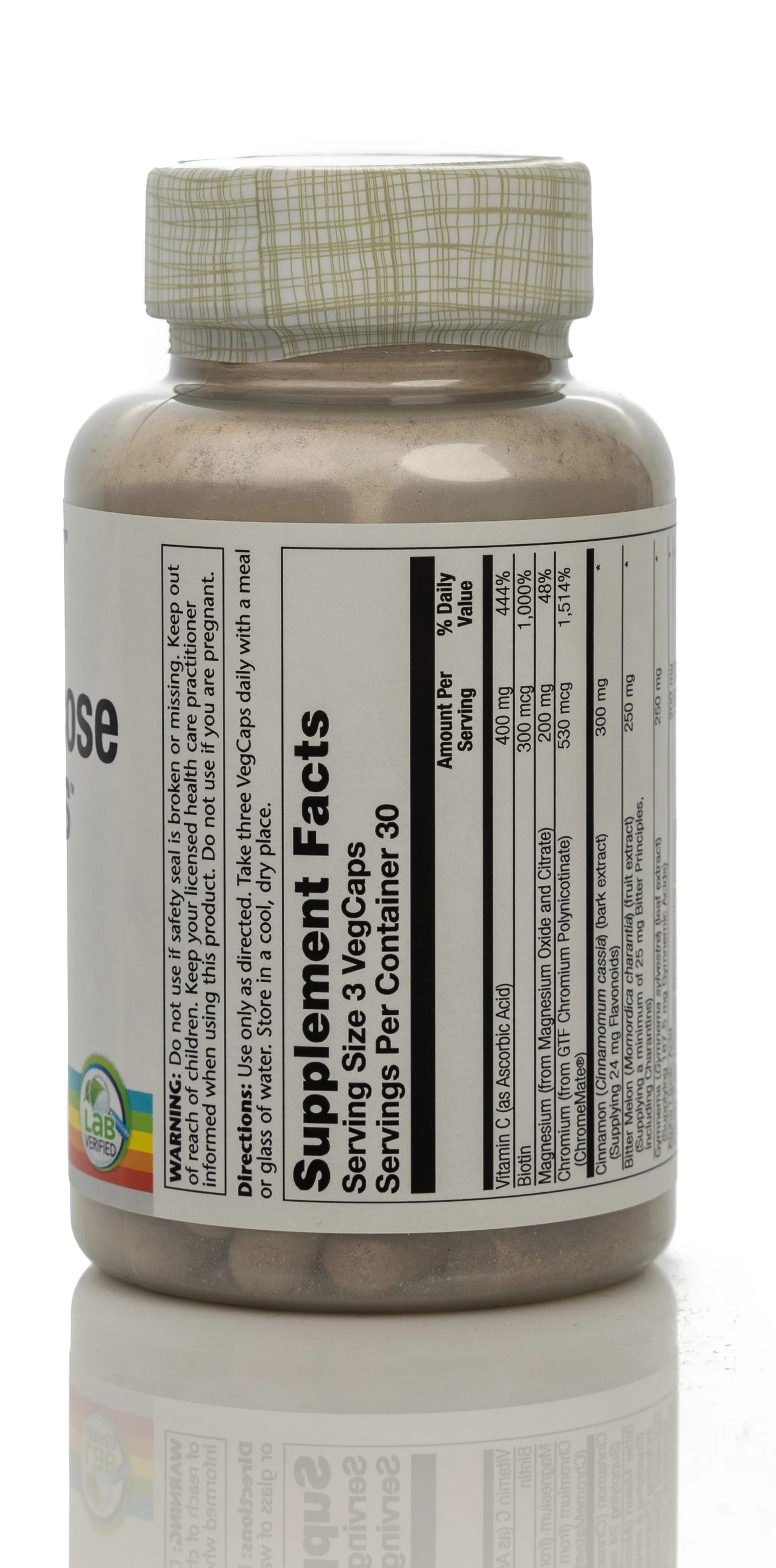 Solaray Blood Glucose Success 90 Capsules