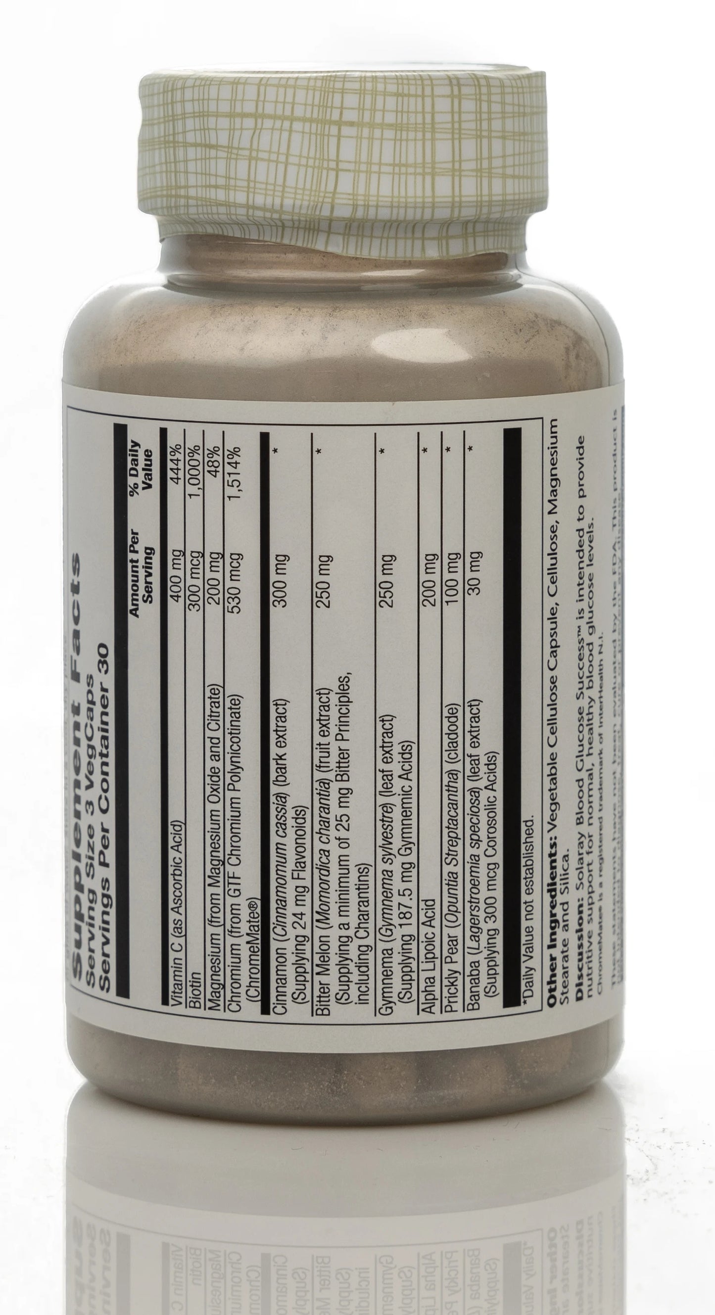 Solaray Blood Glucose Success 90 Capsules