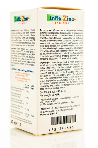 Influ Zinc Oral Spray 30ml