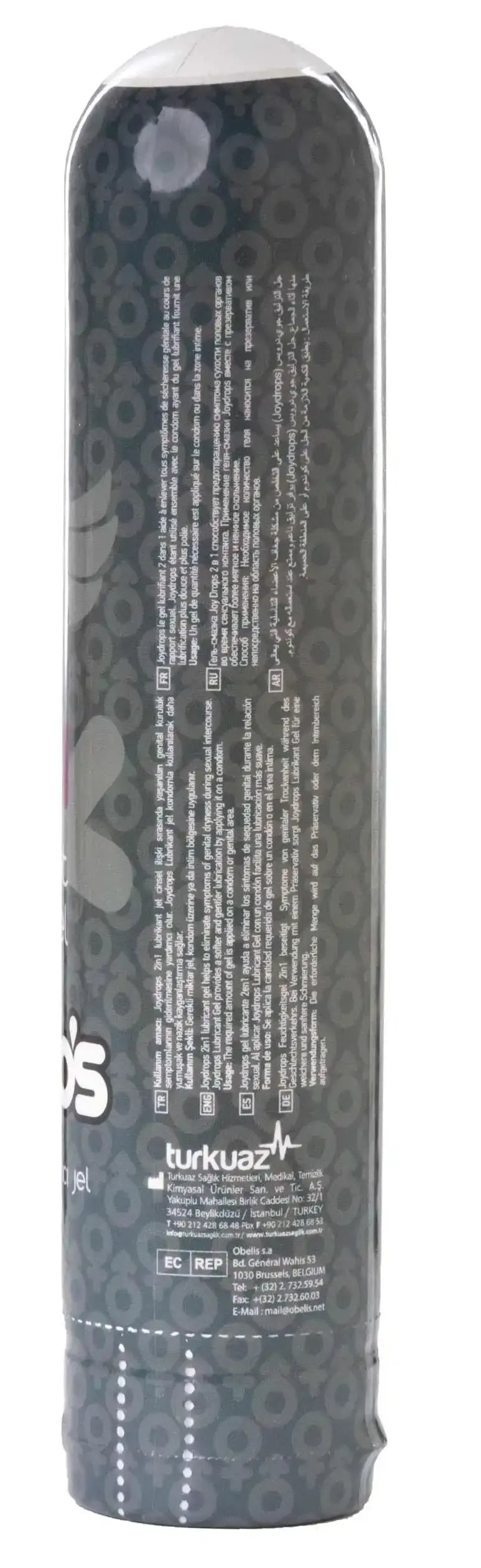 Joy Drops 2 In 1 Sensual Massage Lubricant Gel 125 Ml
