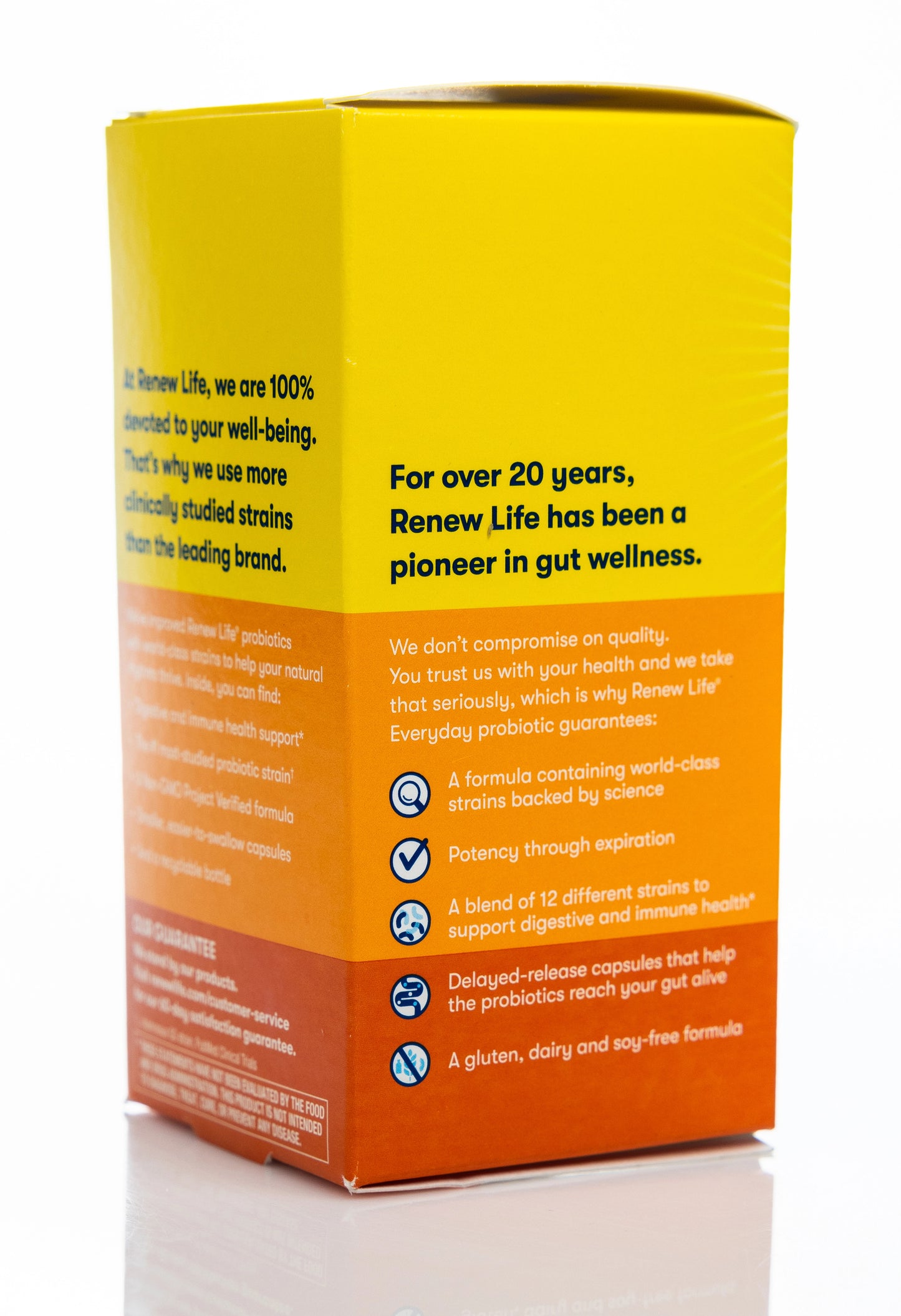 RenewLife Ultimate Flora 15 Billion Live Cultures-12 Probiotic Strains 30 Capsules