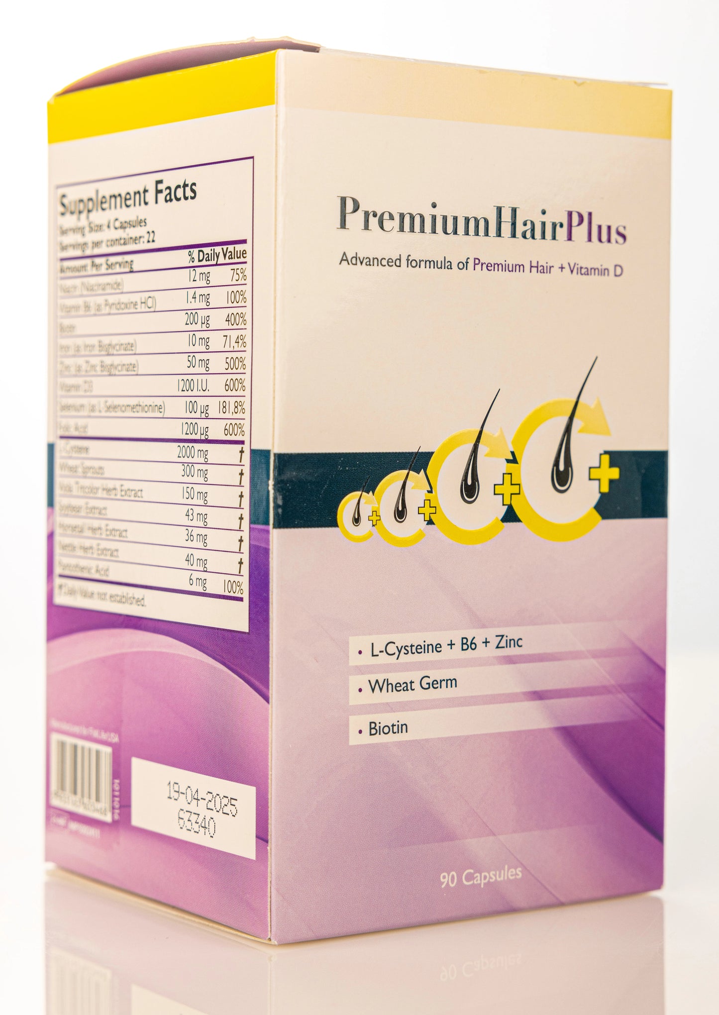 Premium Hair 90 Capsules