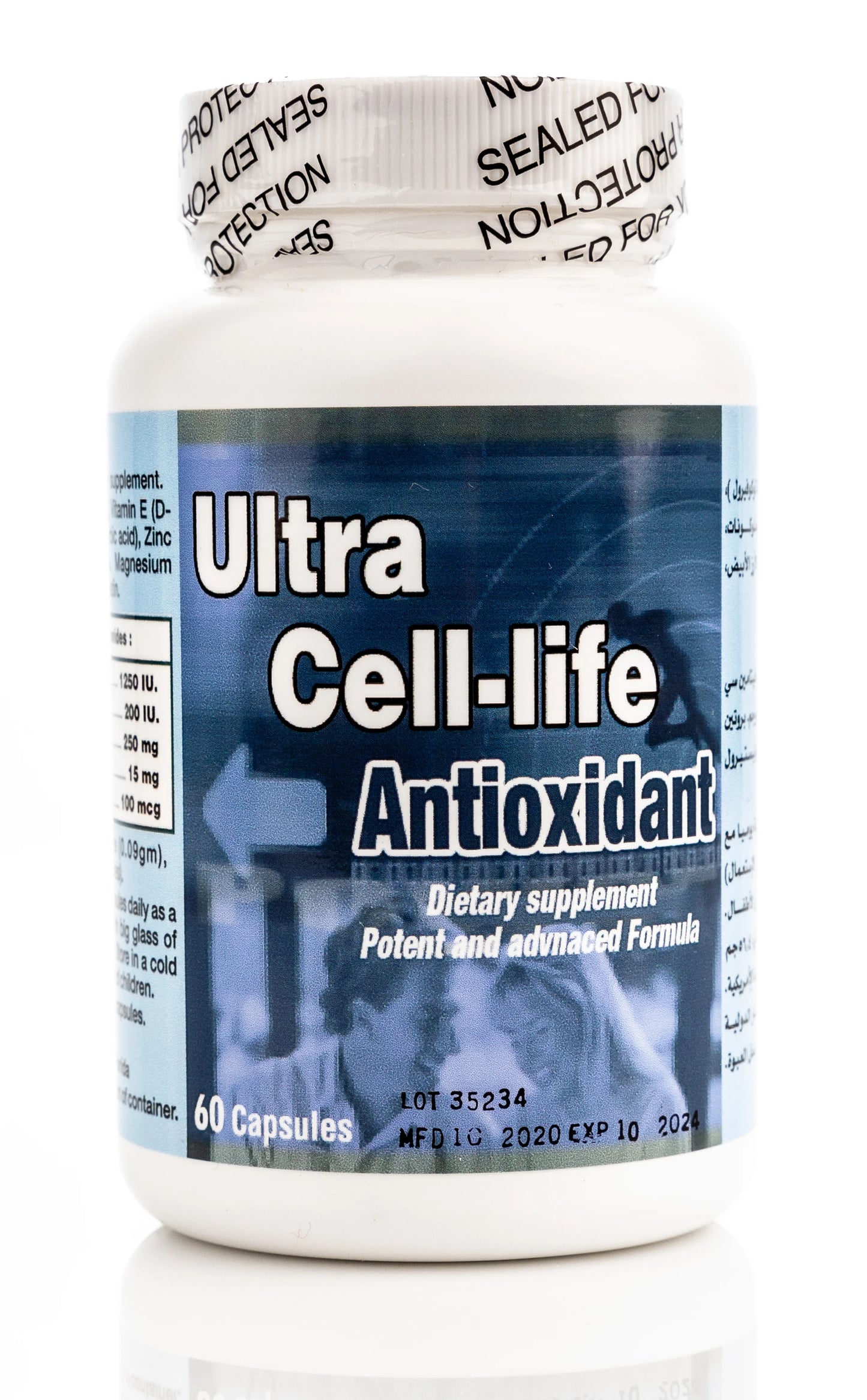 Ultra cell-life Antioxidant 60 Capsule