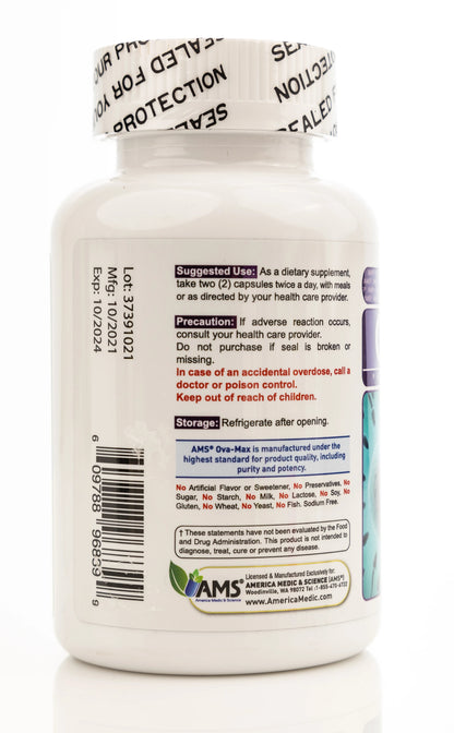 AMS Ova-max 120 Capsules
