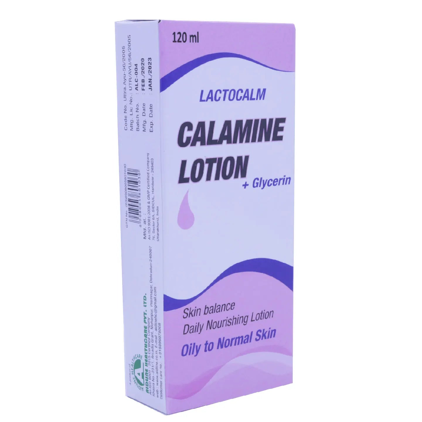 Lactocalm Calamine Lotion 120 Ml