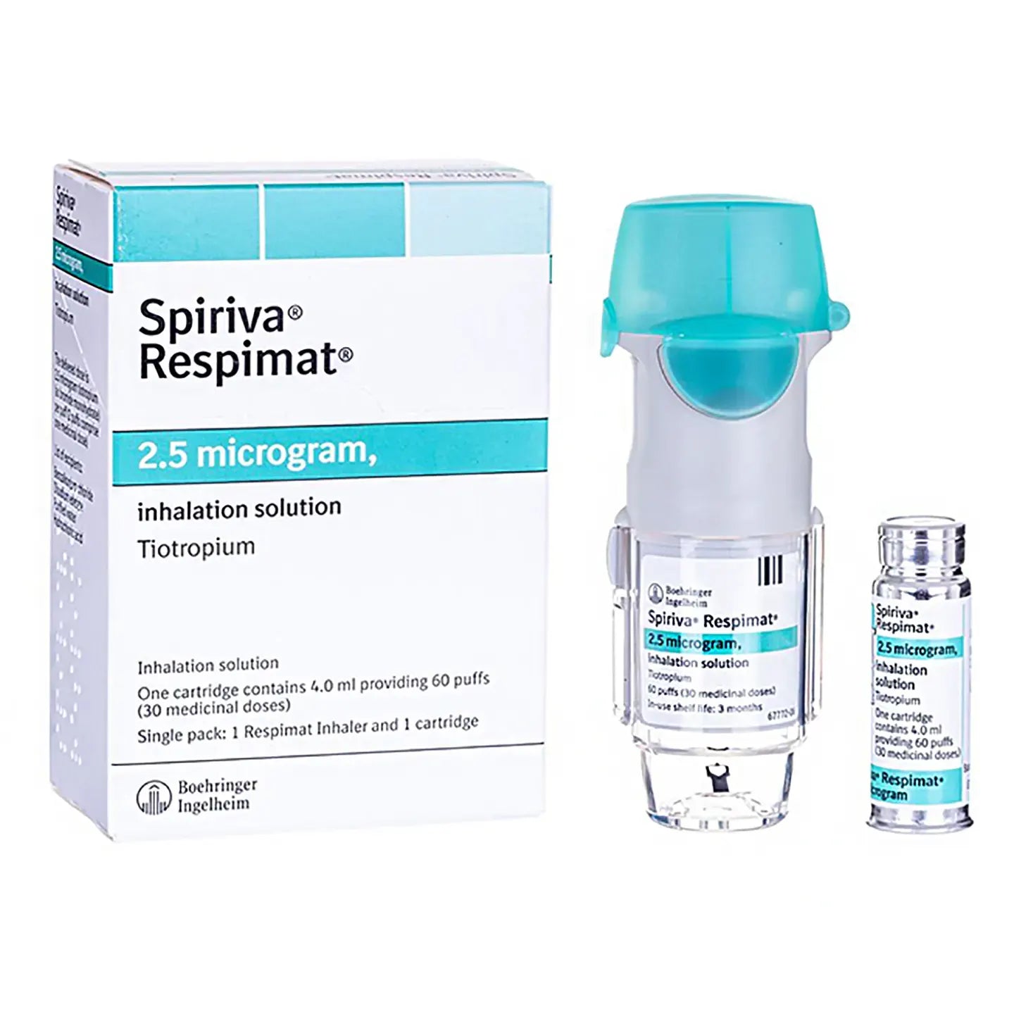 Spiriva Respimat Solution For Inhaler 60 Puffs