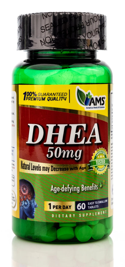 AMS DHEA 50 mg 60 Capsule