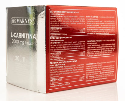 Marnys L-Carnitina 2000mg 20 Vials