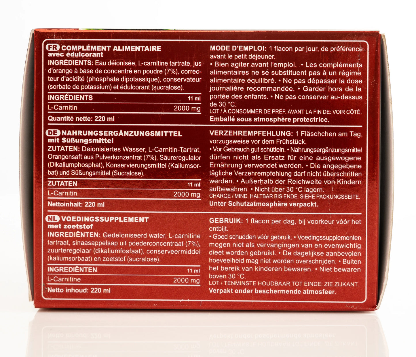 Marnys L-Carnitina 2000mg 20 Vials