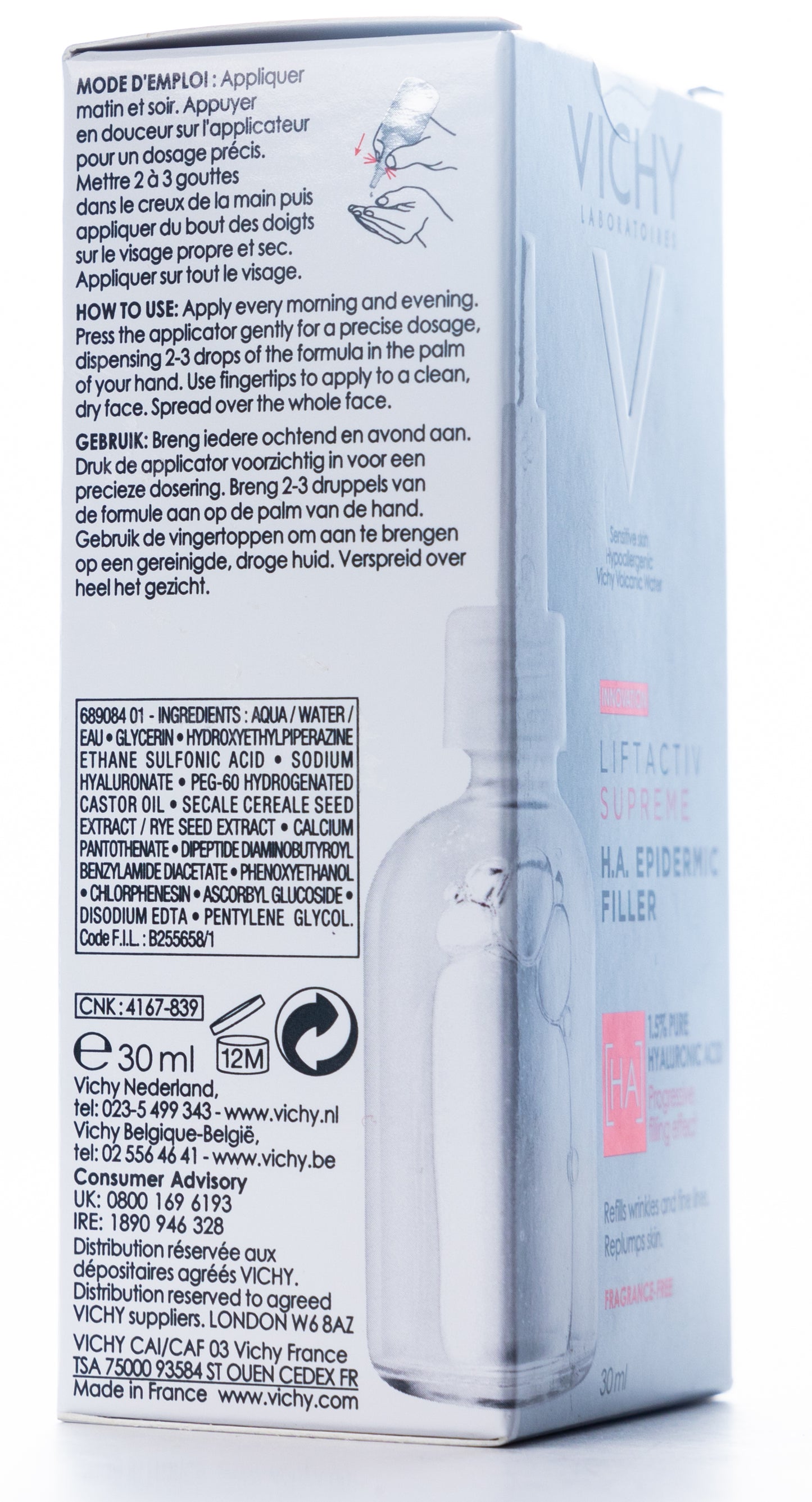 Vichy Liftactiv Supreme HA Filler 30 ml