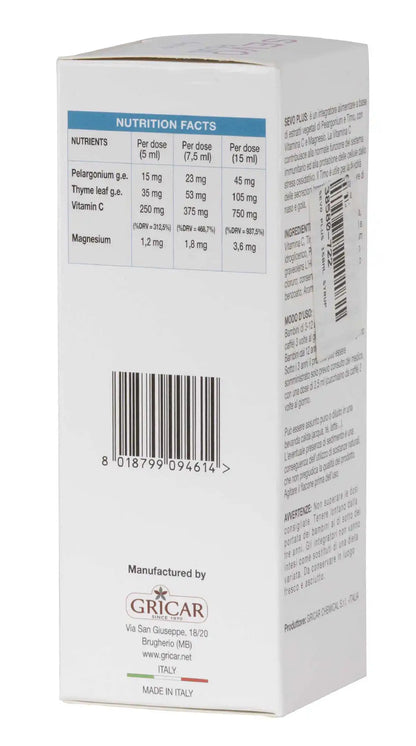 Sevo Plus 150Ml Syrup