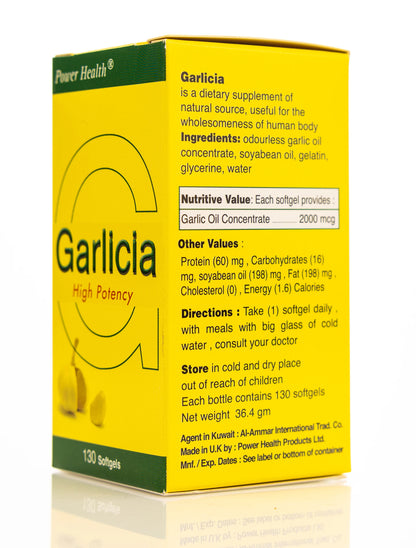 Power Health Garlicia 130 Softgels