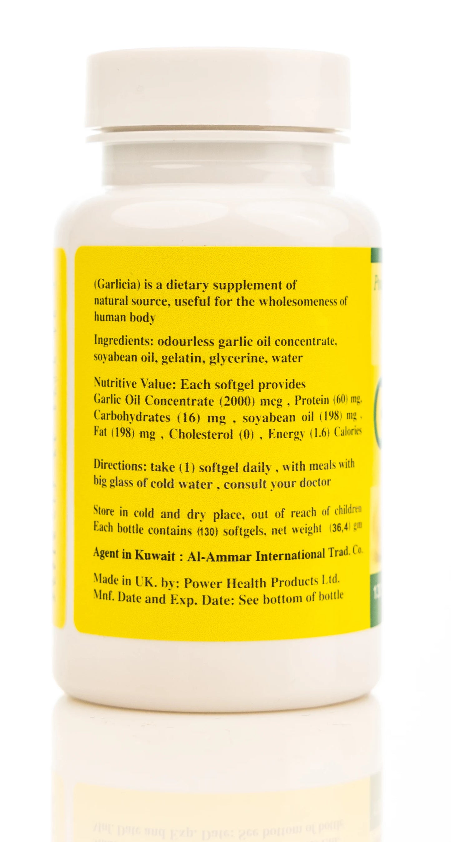 Power Health Garlicia 130 Softgels