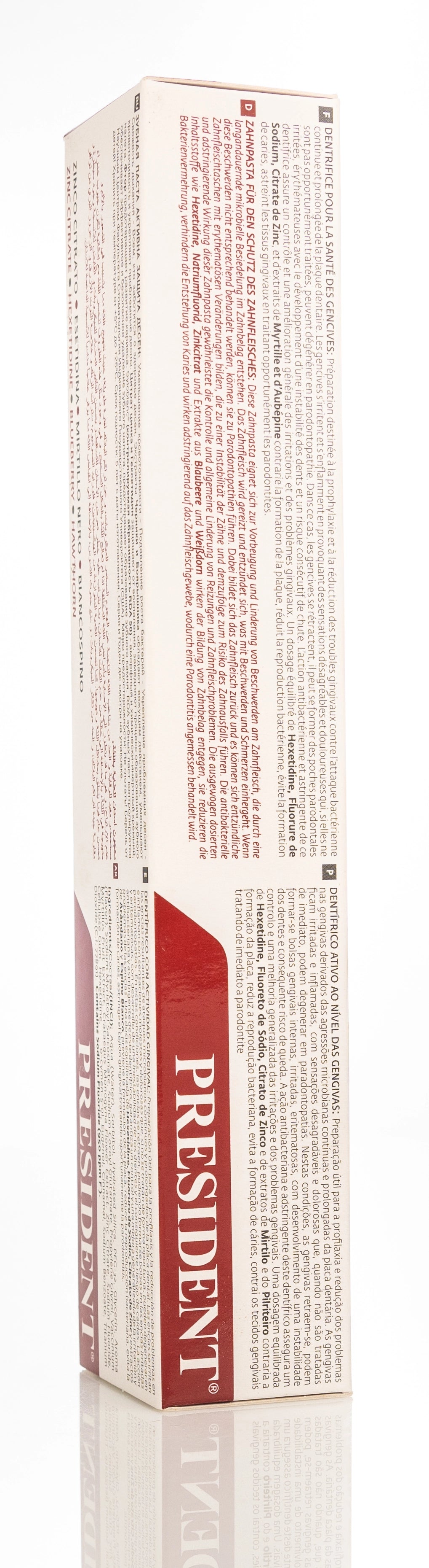 President Safe Gums Active Toothpaste 75ml