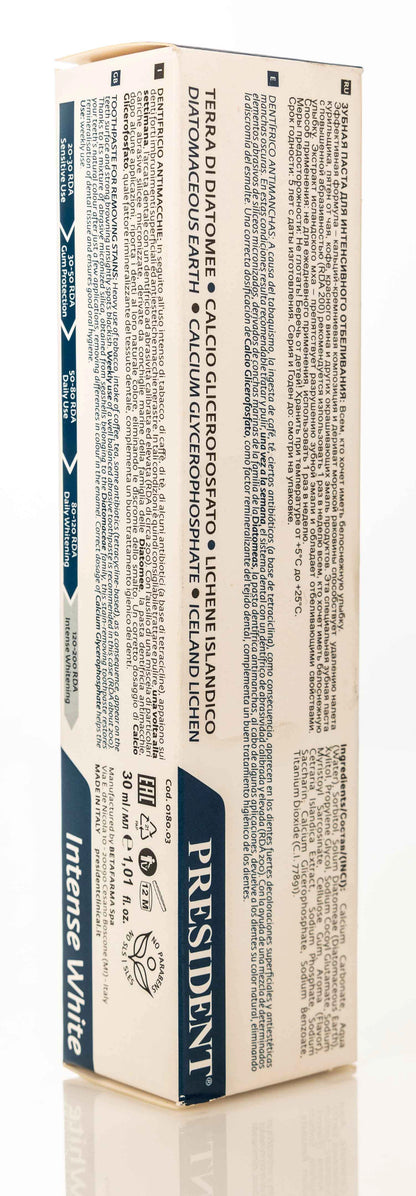 President intense White Plus Toothpaste 30ml