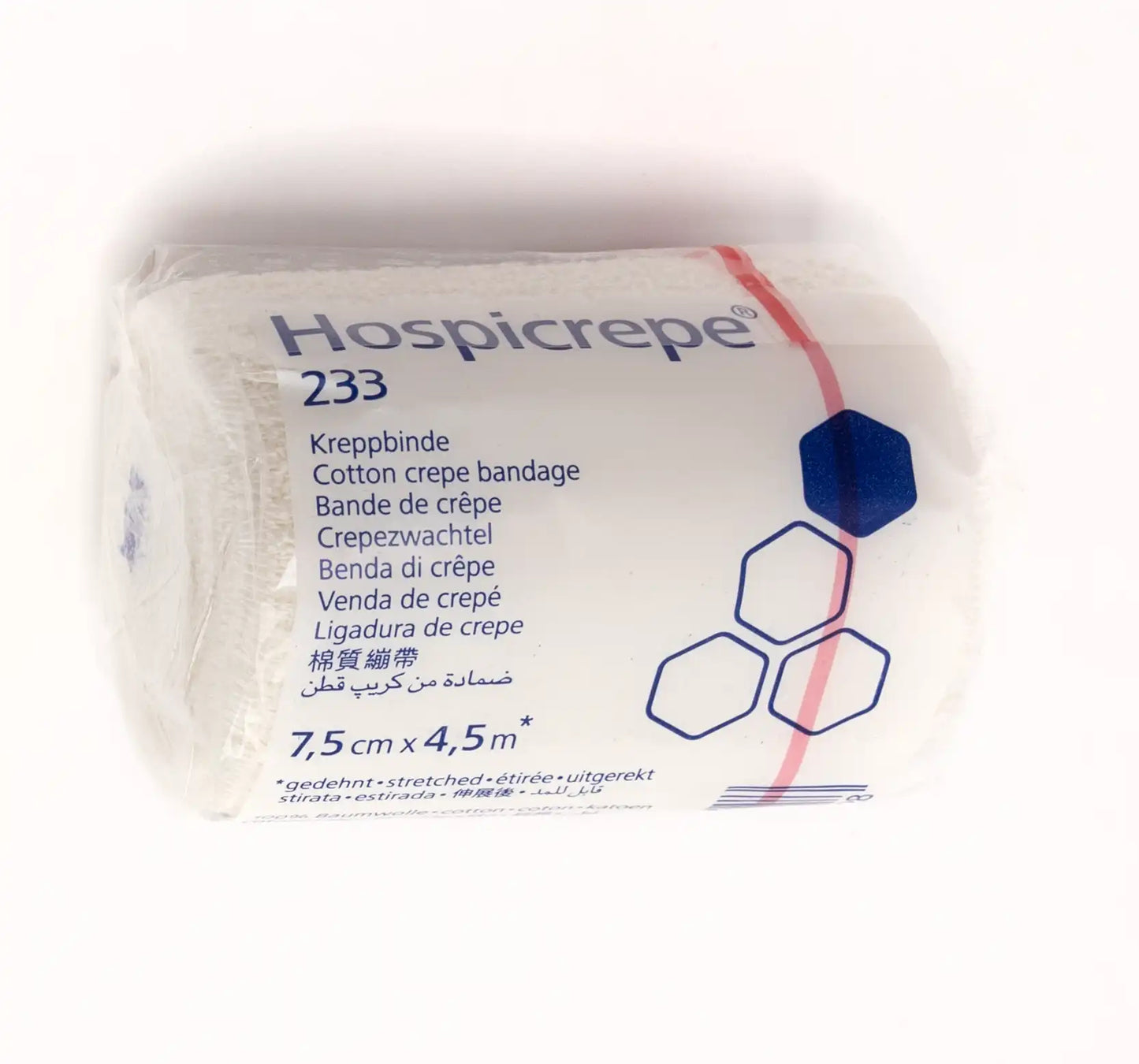 Hartmann Hospicrepe Band 7.5CmX 4.5M