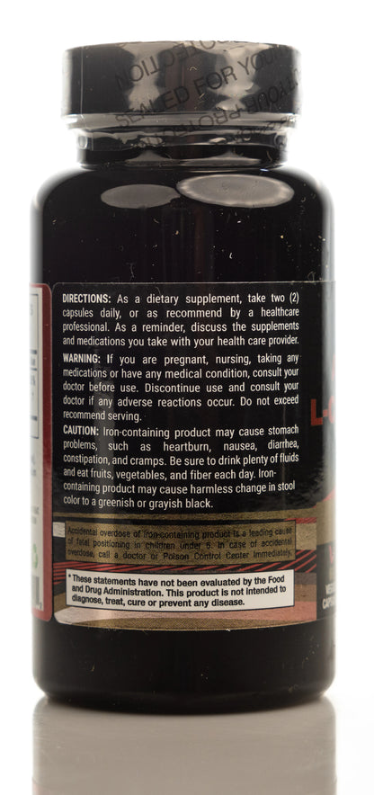 Pure Health Acetyl L-Carnitine 500 mg 60 Capsules