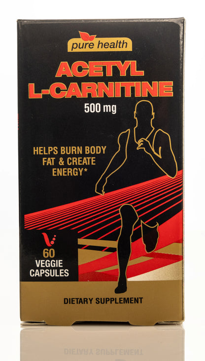 Pure Health Acetyl L-Carnitine 500 mg 60 Capsules