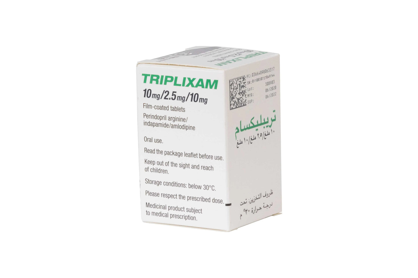 Triplixam 10/2.5/10Mg 30 Tablets