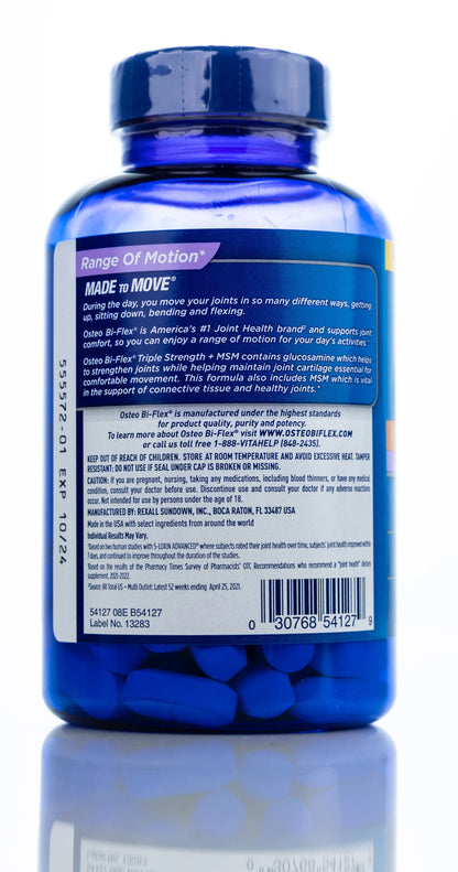 Osteo Bi-Flex Joint Health Triple Strenth 80 Coated Tablets